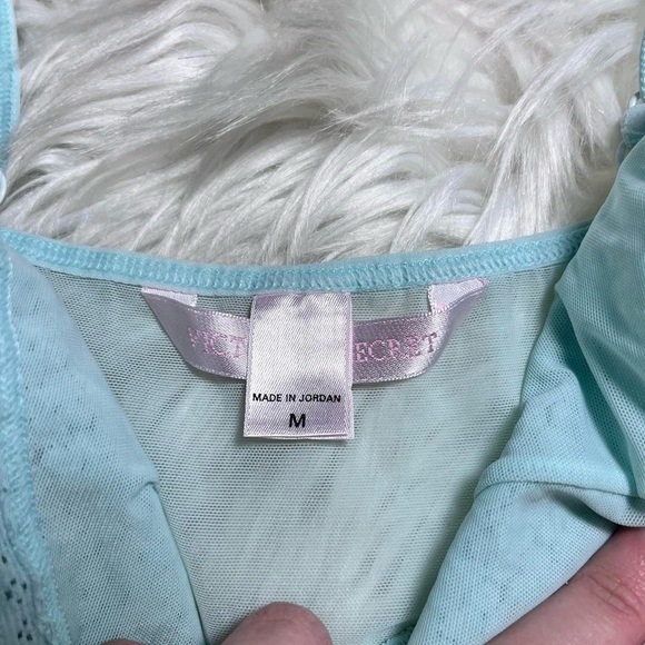 Victoria’s Secret - Light Blue Sheer Tank Top/Intimate Sleepwear - Picture 5 of 6